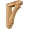 Ekena Millwork Imperial Arts and Crafts Rough Sawn Bracket w/ Offset Brace, Western Red Cedar, 6"W x 22"D x 30"H BKT0604X22X30IMP03RWR - alternate 1